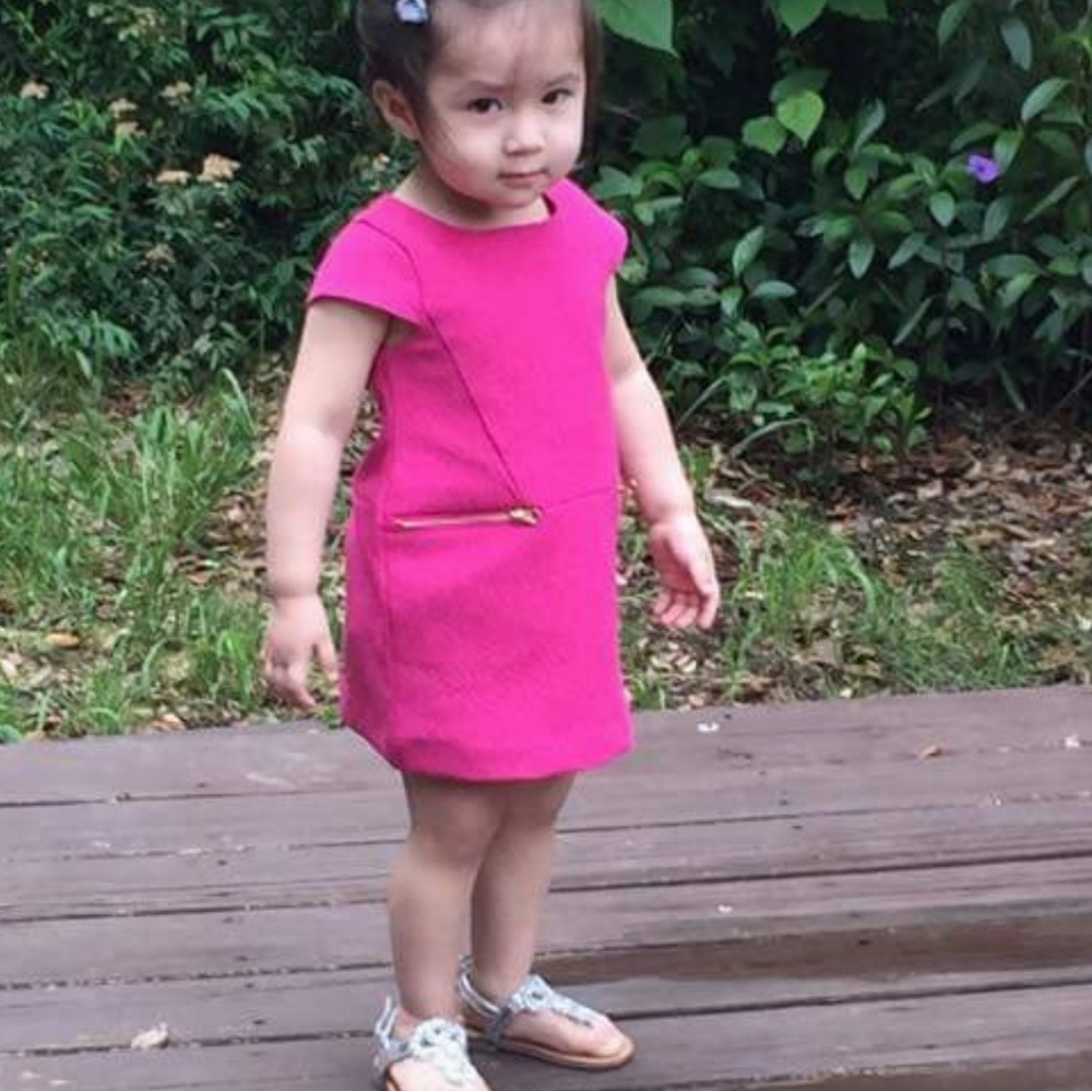 Cute Dark Pink Toddler Dress Oshkosh Genuine Kids